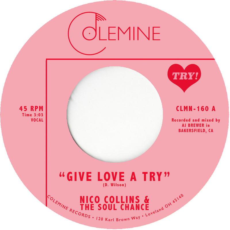 NICO COLLINS & THE SOUL CHANCE - Give Love A Try