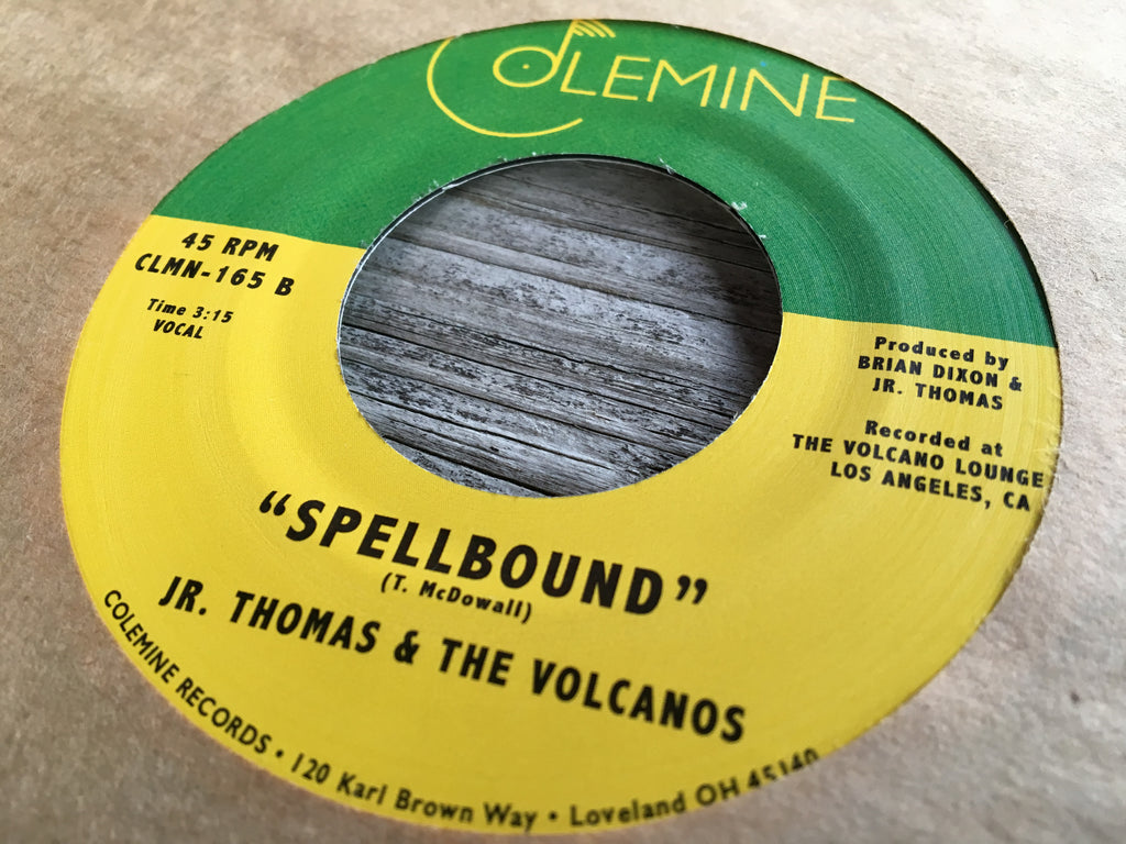 JR. THOMAS & THE VOLCANOS - Chin Up / Spellbound 45 on
