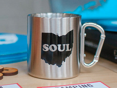 OHIO SOUL CAMPING MUG Aluminum mug – Colemine Records