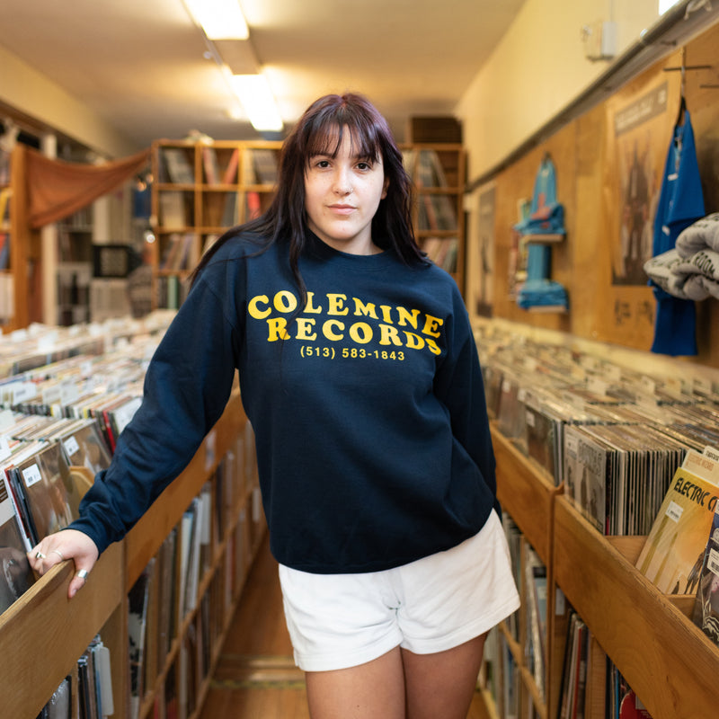 Colemine Phone Number Sweatshirt - Navy