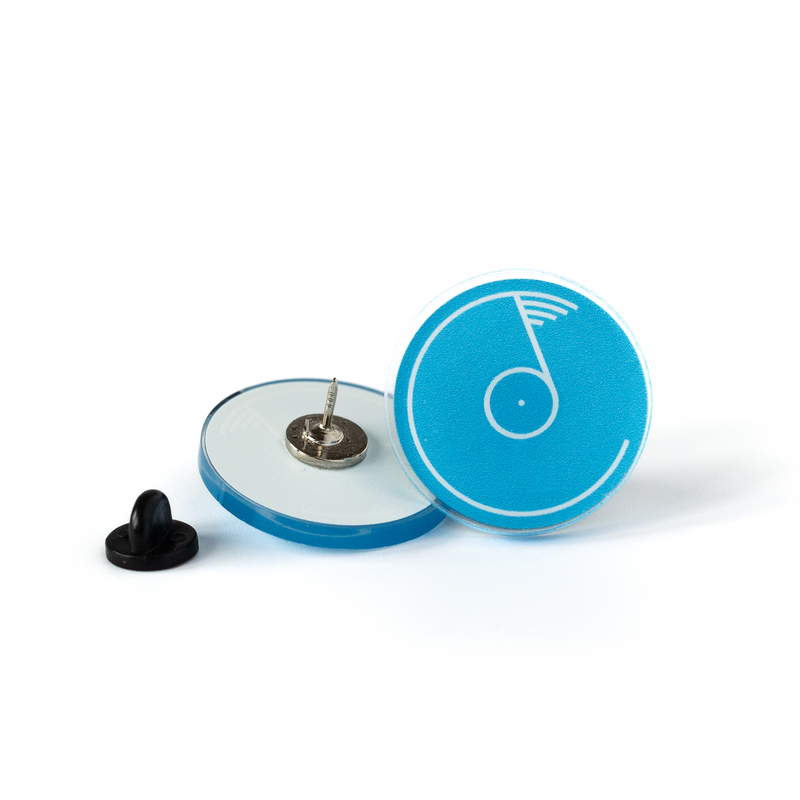 Colemine Records Logo Pin
