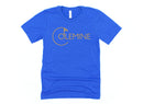 Colemine Logo Shirt Royal Blue & Orange