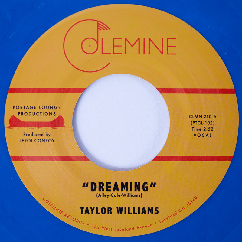 TAYLOR WILLIAMS - Dreaming / What About Me? [RELEASE DATE: 11/14/2025]