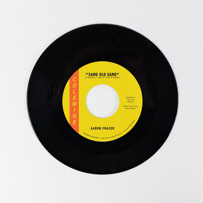 AARON FRAZER - Same Old Game / Let Your Love Grow [RELEASE DATE