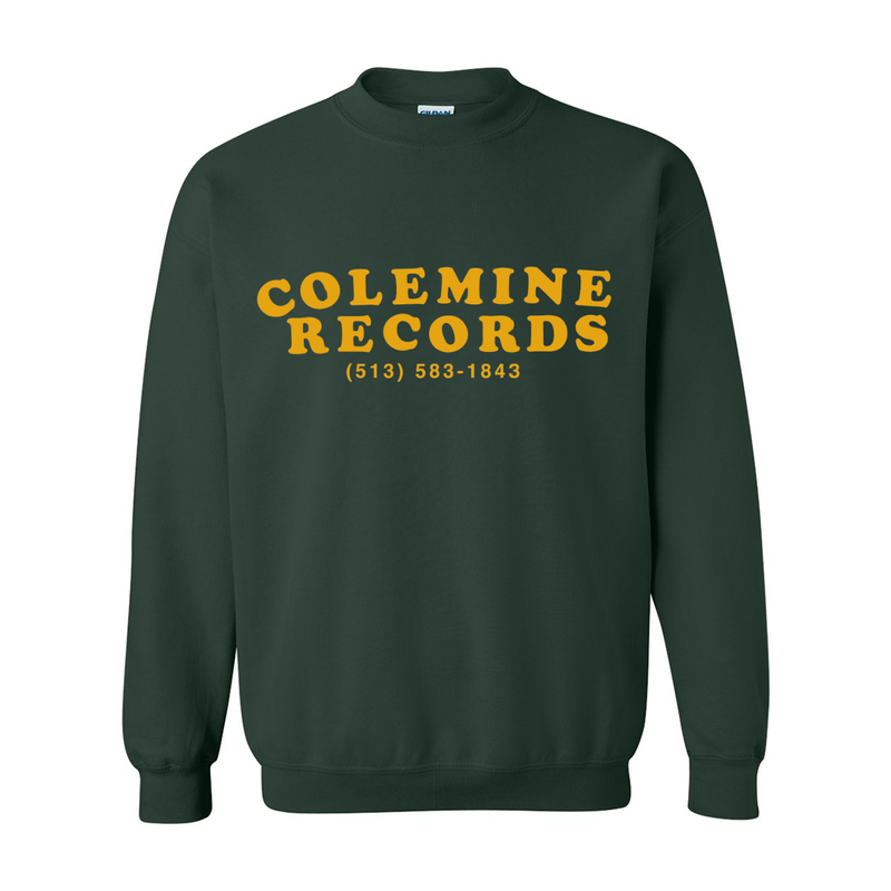 Colemine Phone Number Sweatshirt - Green