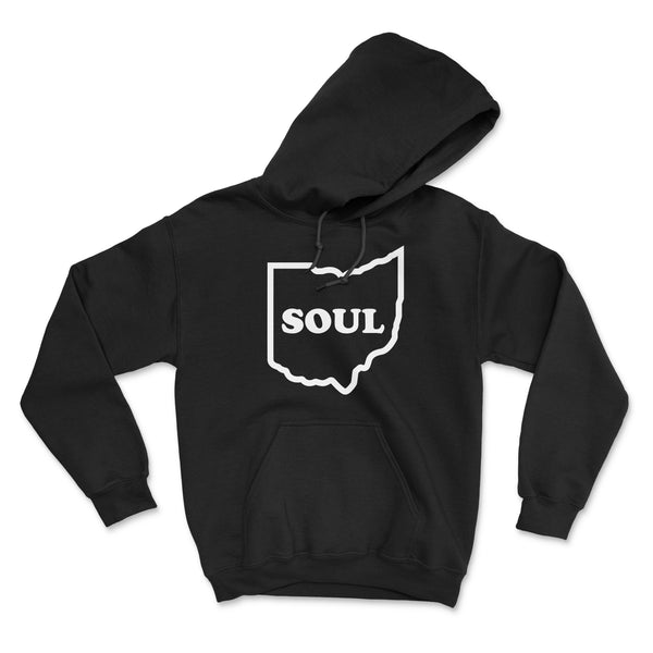 OHIO SOUL HOODIE - Black – Colemine Records