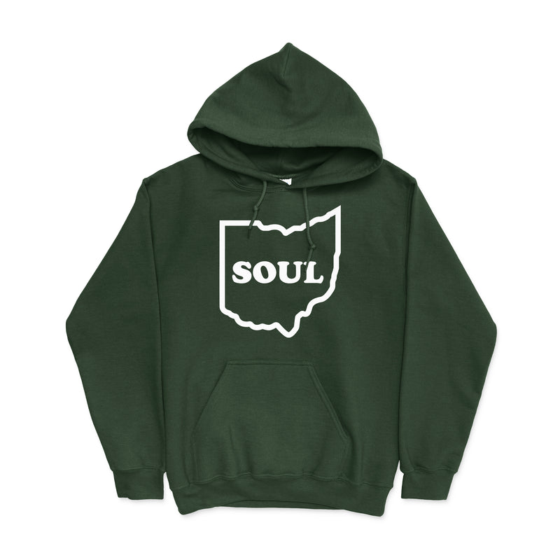 OHIO SOUL HOODIE - Forest Green
