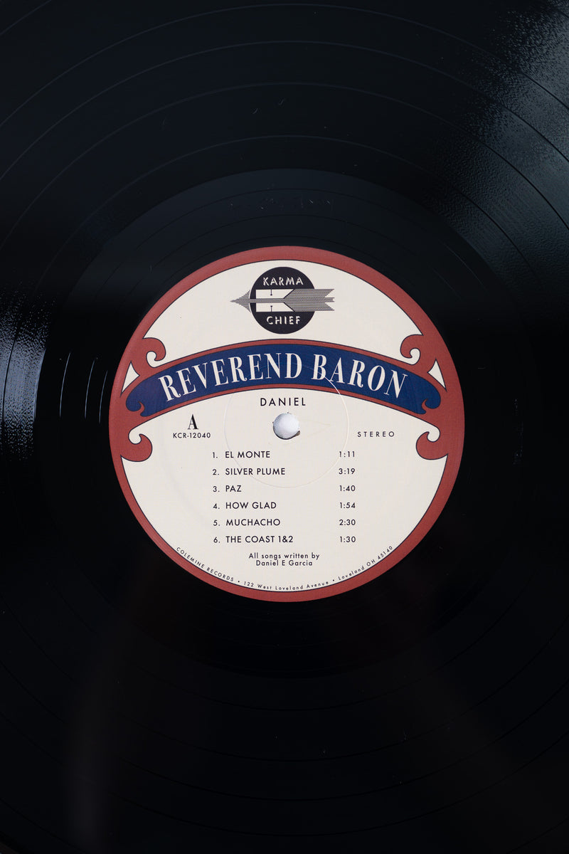 スパータン ウォリアー　レコード REVEREND BARON - Daniel [RELEASE DATE: 7/31/2026] – Colemine Records