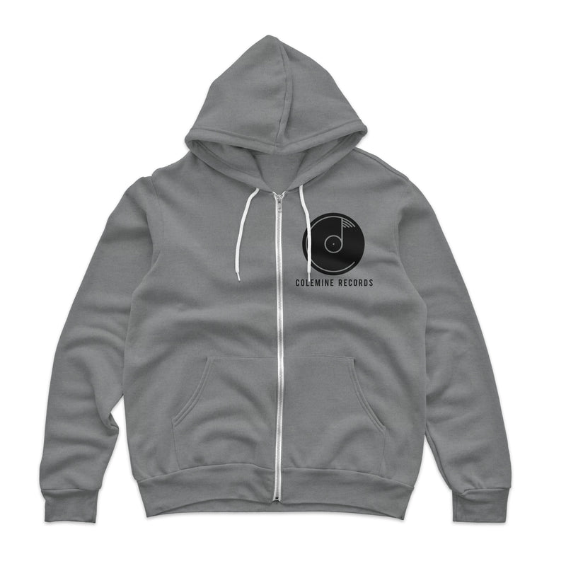 COLEMINE LOGO ZIP UP HOODIE - Gray