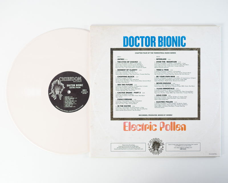 Bionic Boogie Bravado レコード DOCTOR BIONIC - Electric Pollen – Colemine Records