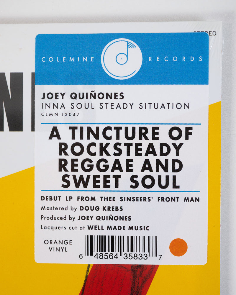 JOEY QUIÑONES - Inna Soul Steady Situation – Colemine Records