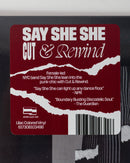 SAY SHE SHE - Cut & Rewind [RELEASE DATE: 10/3/2025]