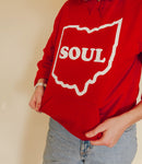 Ohio Soul Hoodie - Red