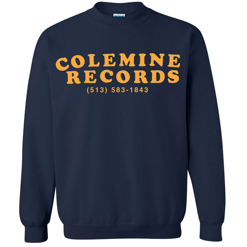 Colemine Phone Number Sweatshirt - Navy