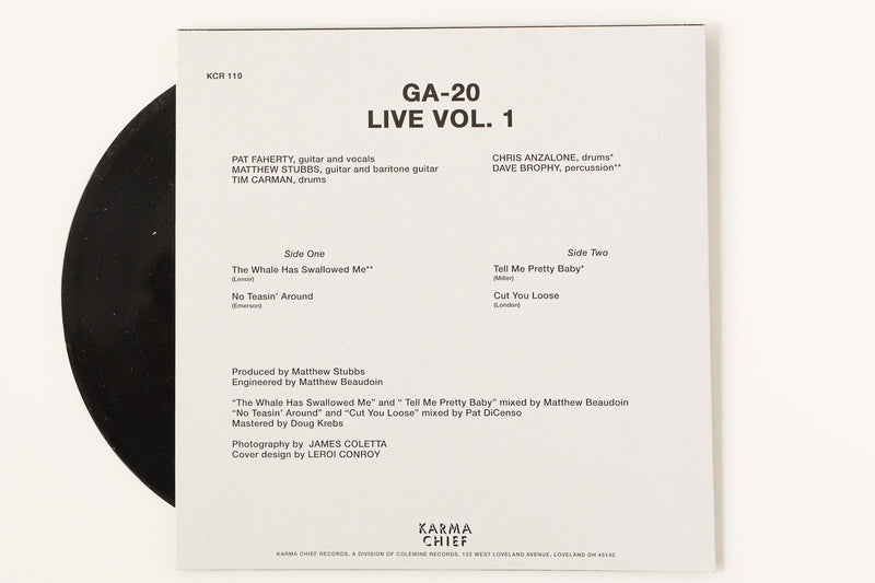GA20 - Live Vol. 1