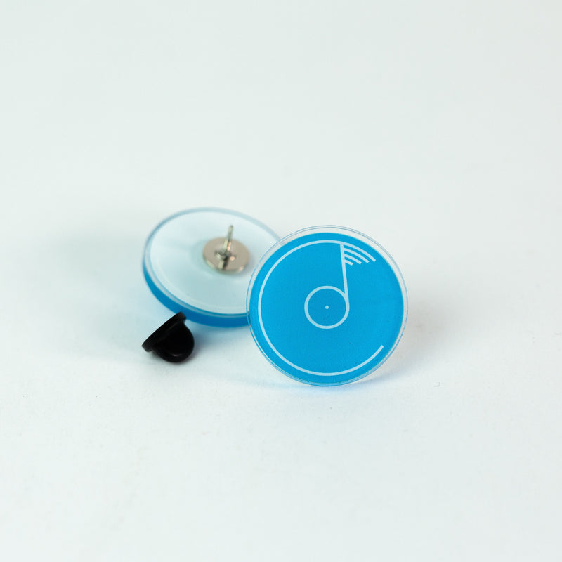 Colemine Records Logo Pin