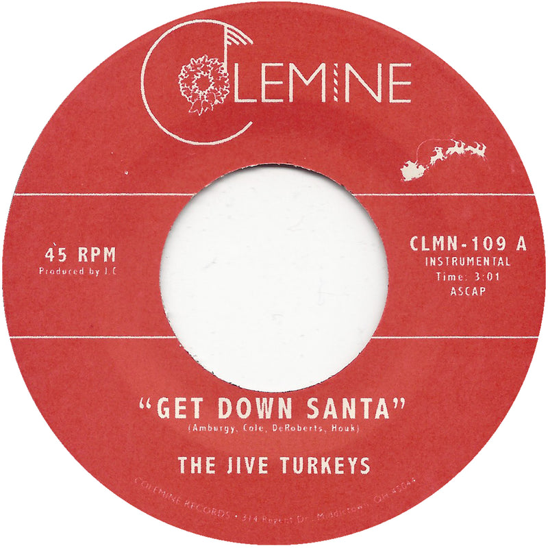 THE JIVE TURKEYS - Get Down Santa [Green Vinyl]