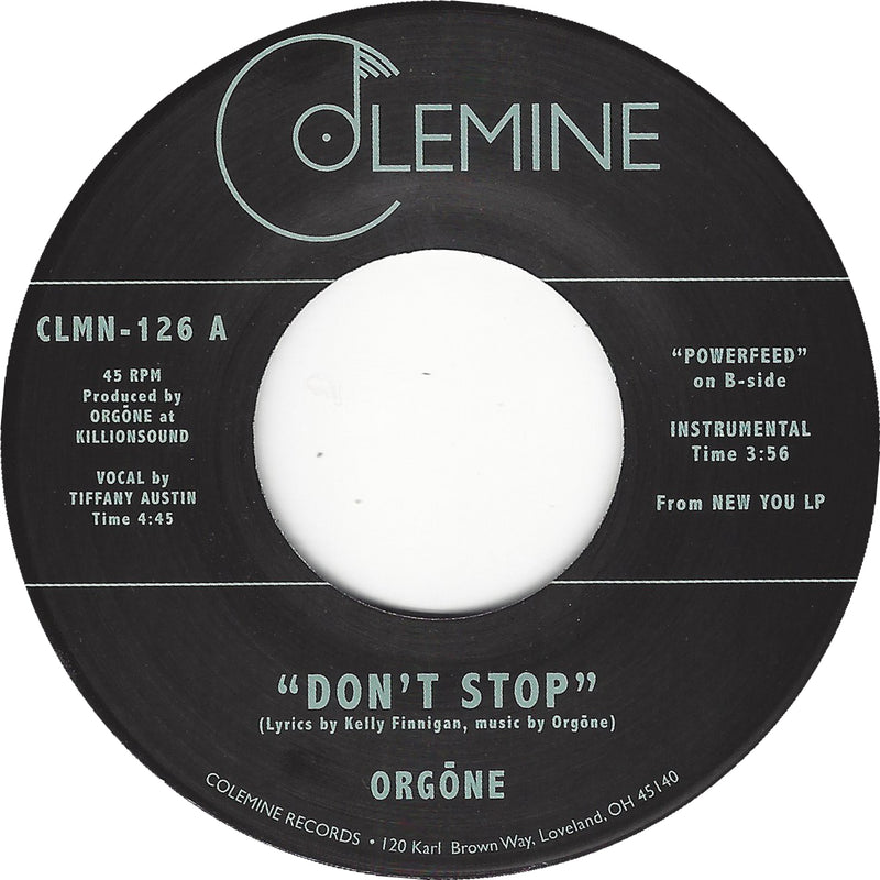 ORGONE - Don't Stop