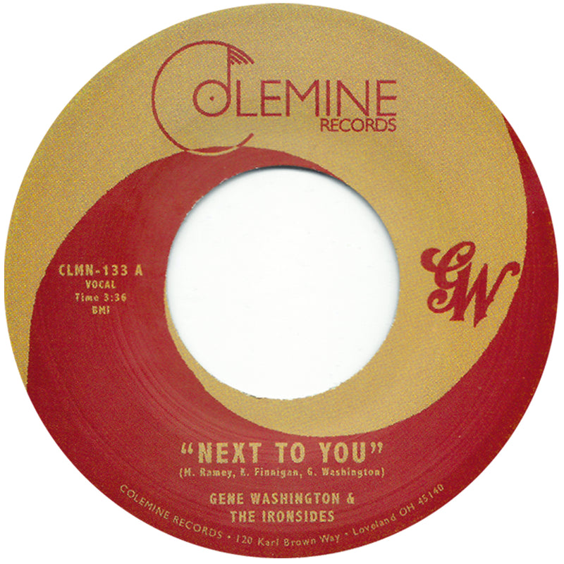 GENE WASHINGTON & THE IRONSIDES - Next To You