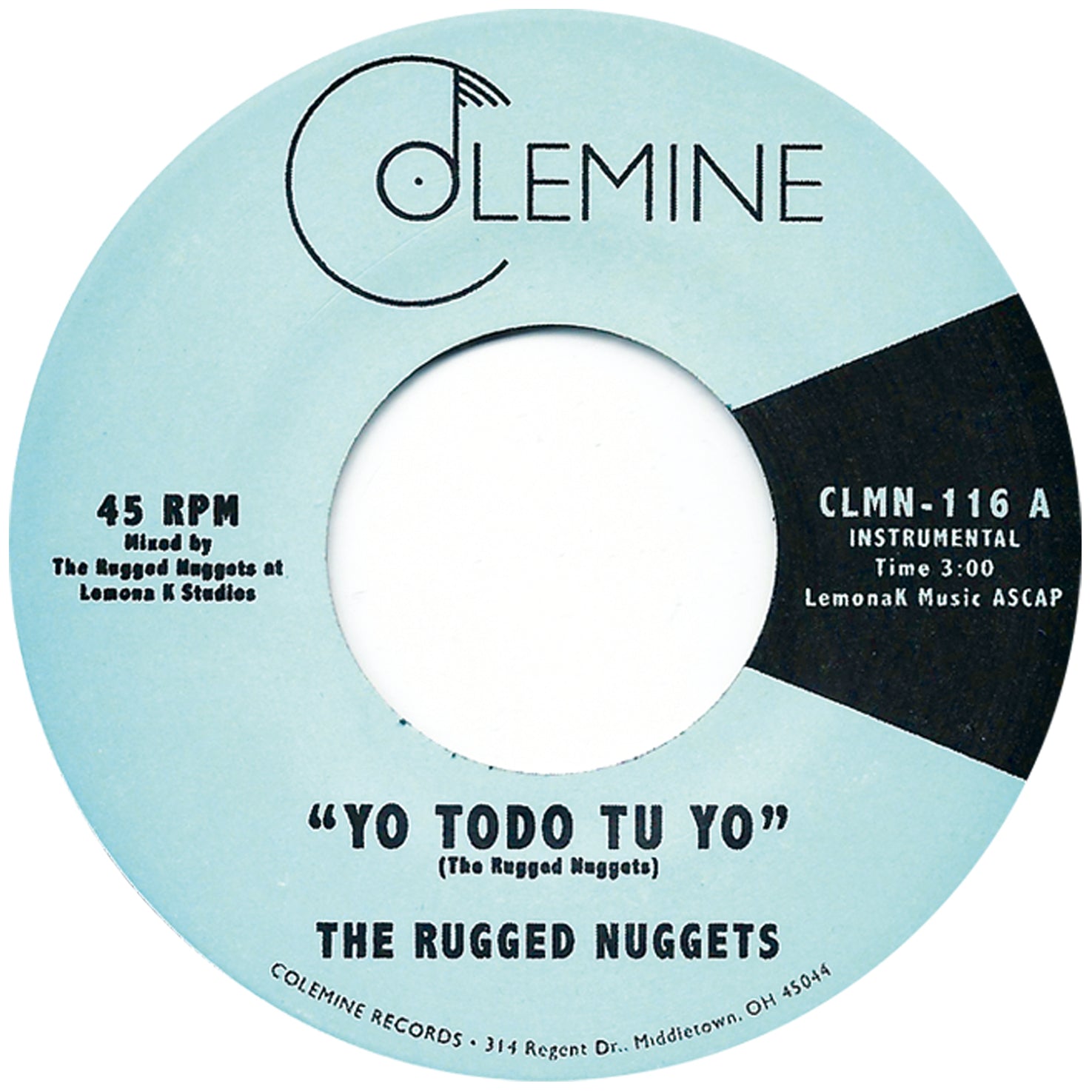 RUGGED NUGGETS - Yo Todo Tu Yo – Colemine Records