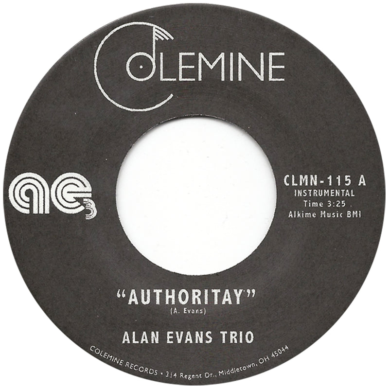 ALAN EVANS TRIO - Authoritay