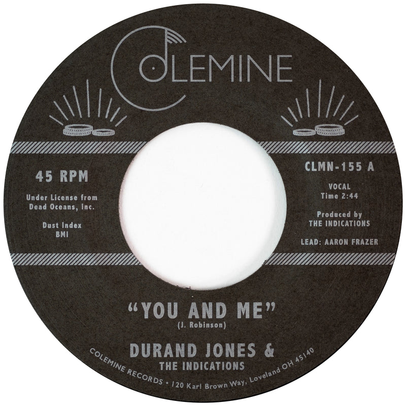 DURAND JONES & THE INDICATIONS - You And Me