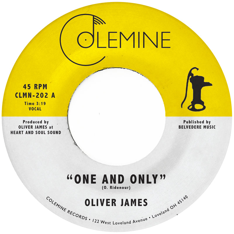 OLIVER JAMES - One and Only