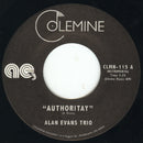 ALAN EVANS TRIO - Authoritay