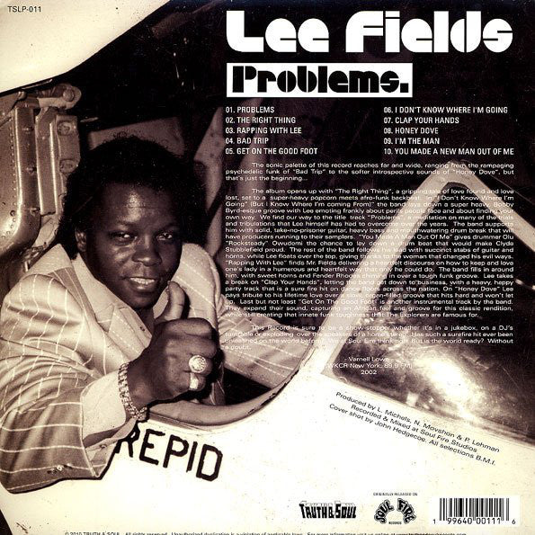 LEE FIELDS - Problems