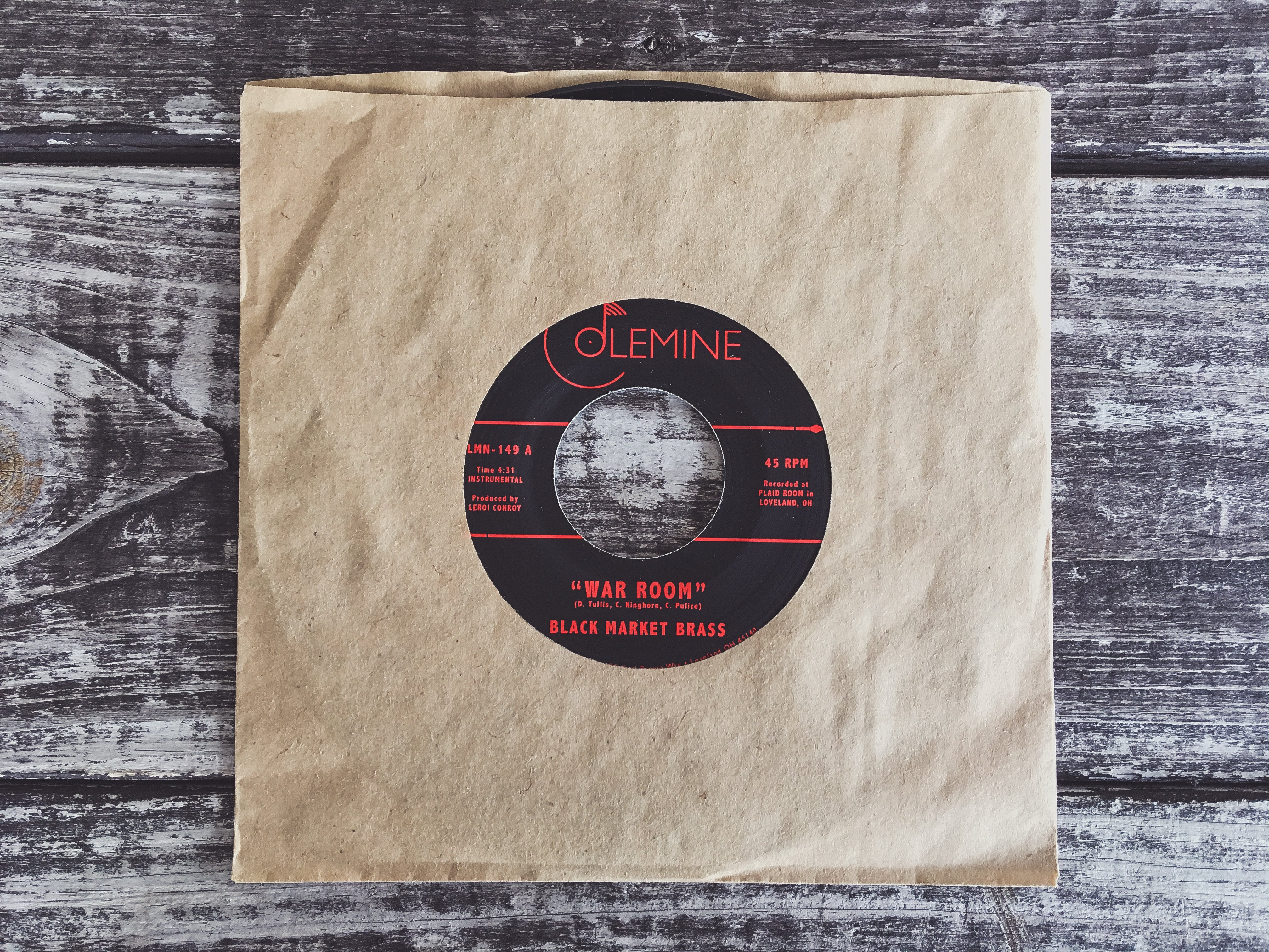 米LP Black Market Brass Hox CLMN12055 Colemine Records /00400 BLACK MARKET BRASS - HOX – Colemine Records