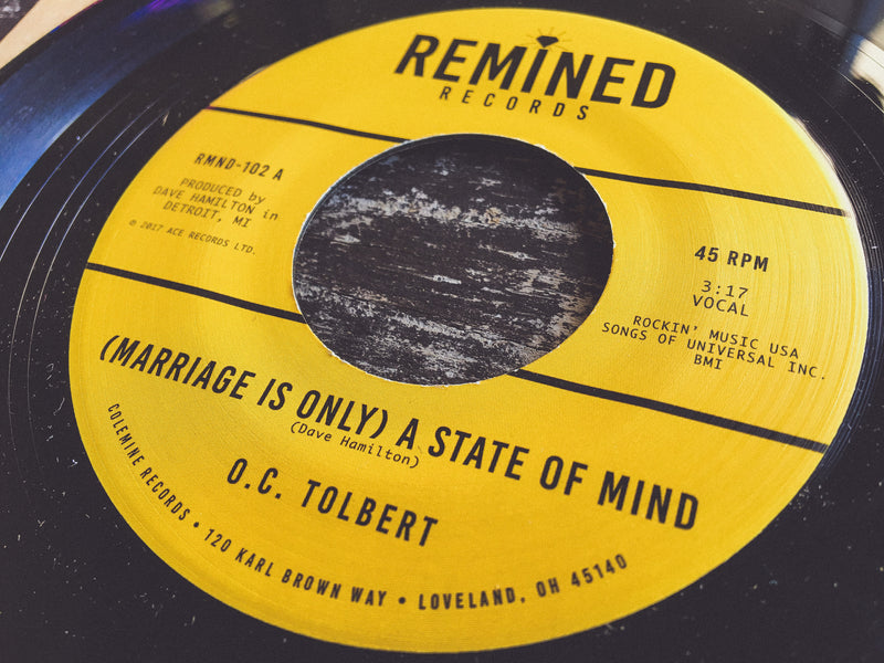 O.C. TOLBERT - (Marriage Is Only) A State Of Mind