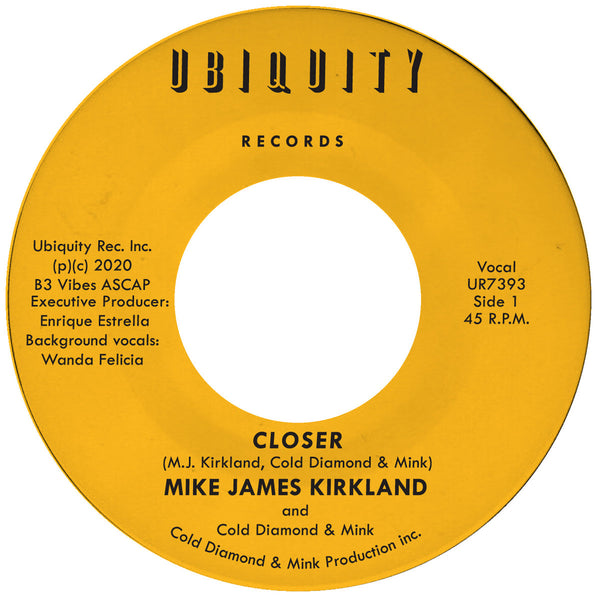 MIKE JAMES KIRKLAND - Closer – Colemine Records