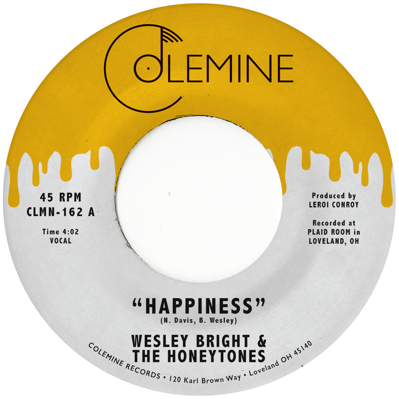 WESLEY BRIGHT & THE HONEYTONES - Happiness