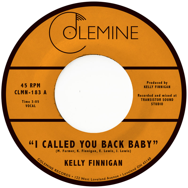 KELLY FINNIGAN - I Called You Back Baby