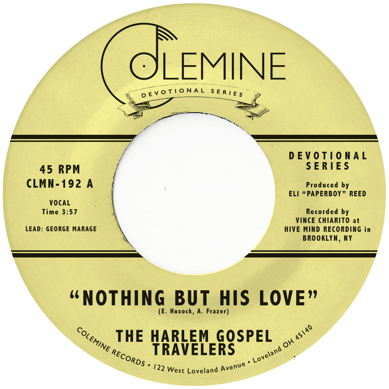 THE HARLEM GOSPEL TRAVELERS - Nothing But His Love