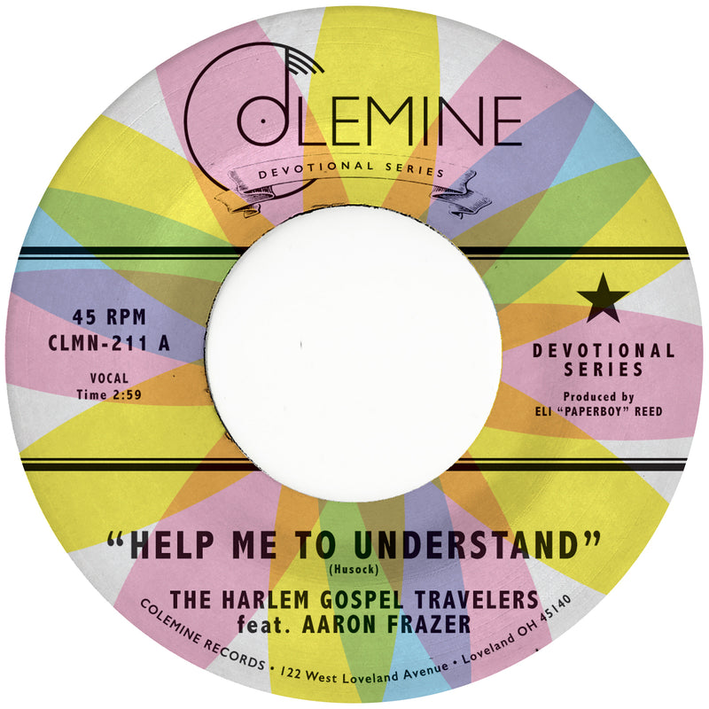 THE HARLEM GOSPEL TRAVELERS & AARON FRAZER - Help Me To Understand / Look Up!