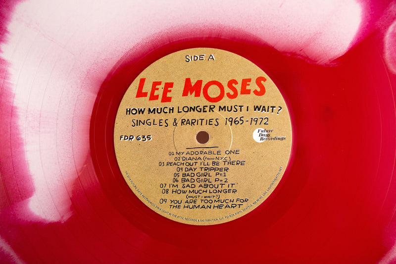 LEE MOSES - How Much Longer Must I Wait? [Red/Cream Swirl Vinyl]