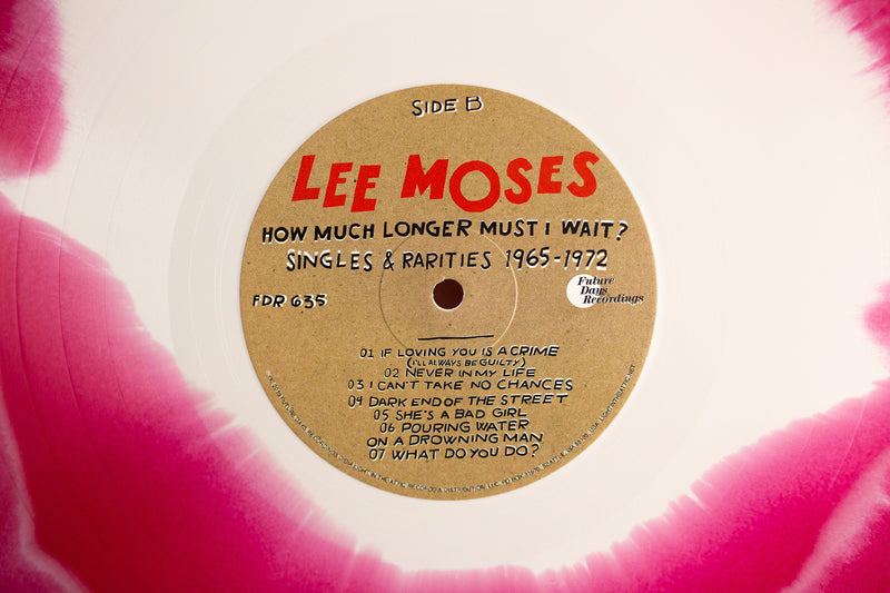 LEE MOSES - How Much Longer Must I Wait? [Red/Cream Swirl Vinyl]